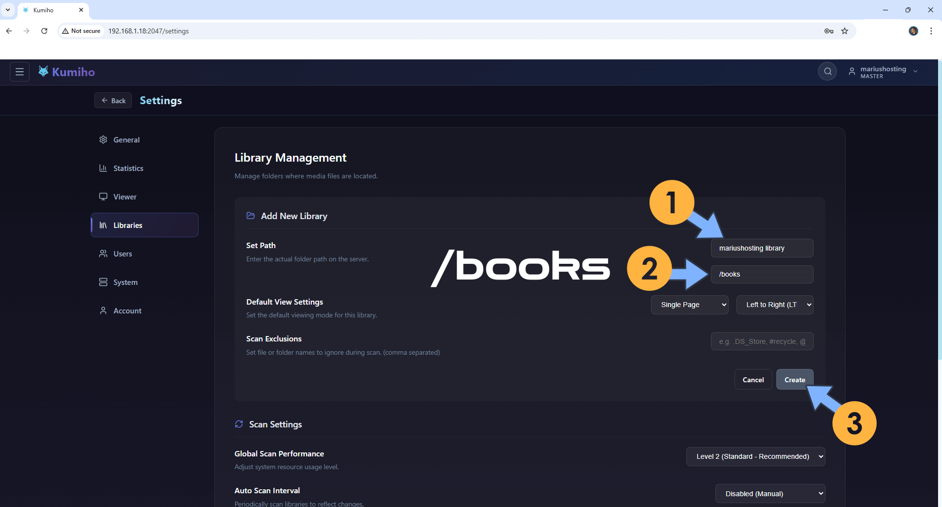 Kumiho Synology NAS Set up 10
