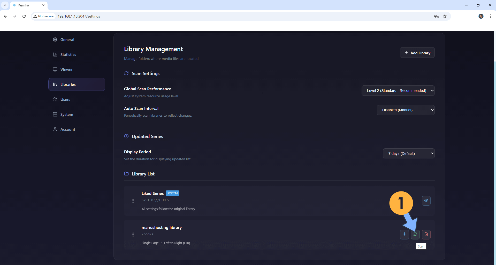 Kumiho Synology NAS Set up 11
