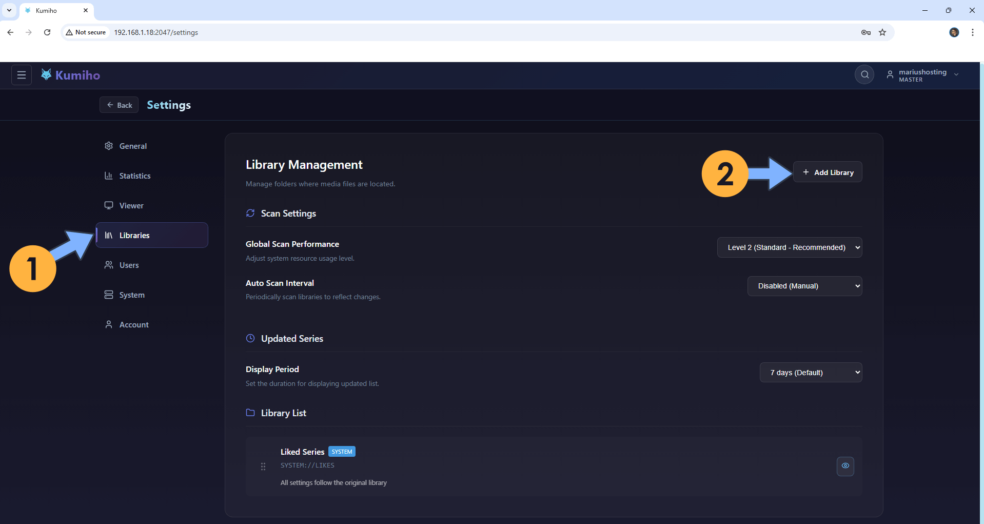Kumiho Synology NAS Set up 9