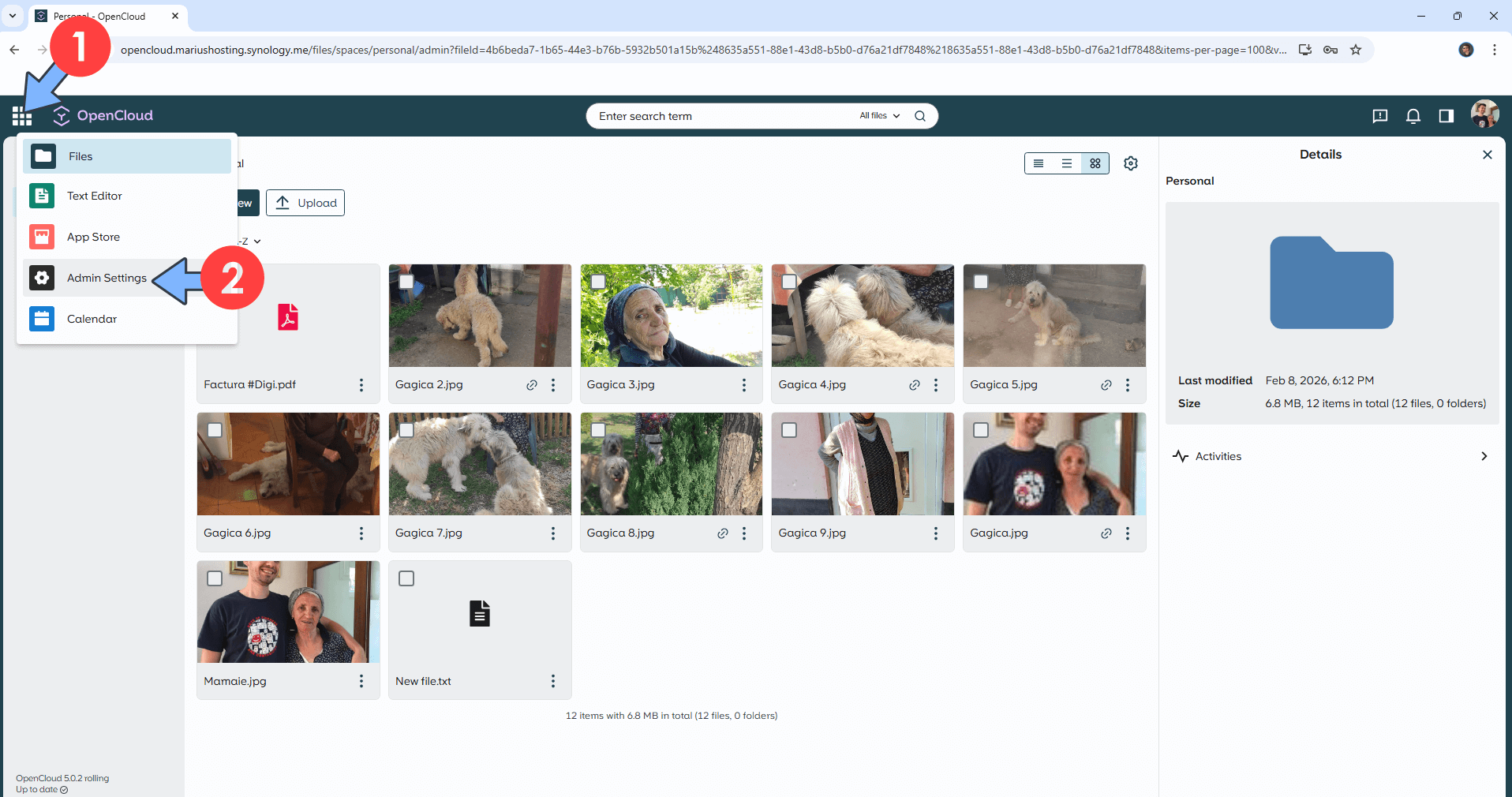 OpenCloud Synology NAS Set up 16