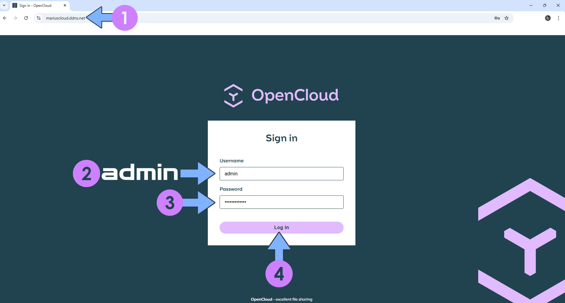 OpenCloud UGREEN NAS Set up 13