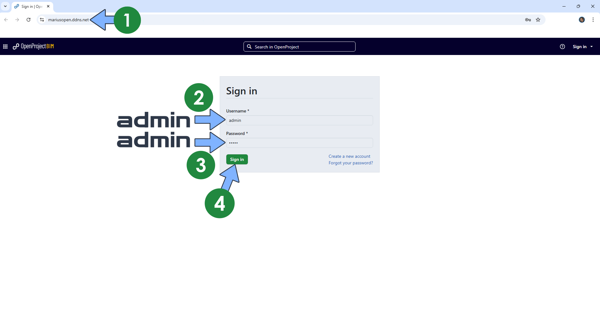OpenProject UGREEN NAS Set up 8