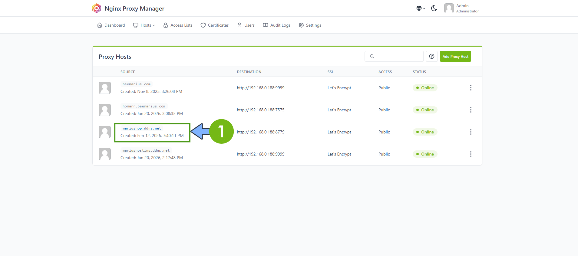 PrestaShop UGREEN NAS Set up 10