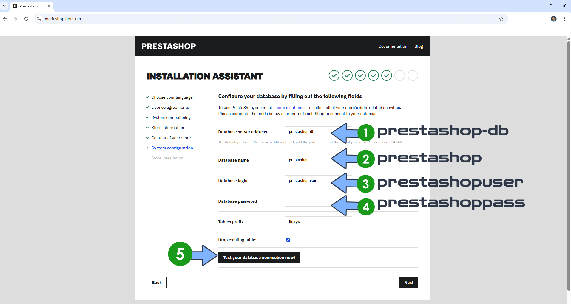 PrestaShop UGREEN NAS Set up 15