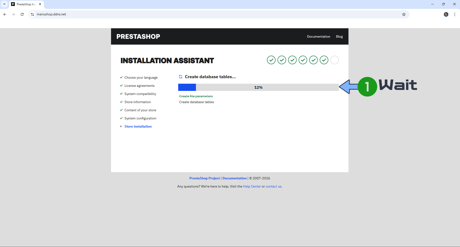 PrestaShop UGREEN NAS Set up 18