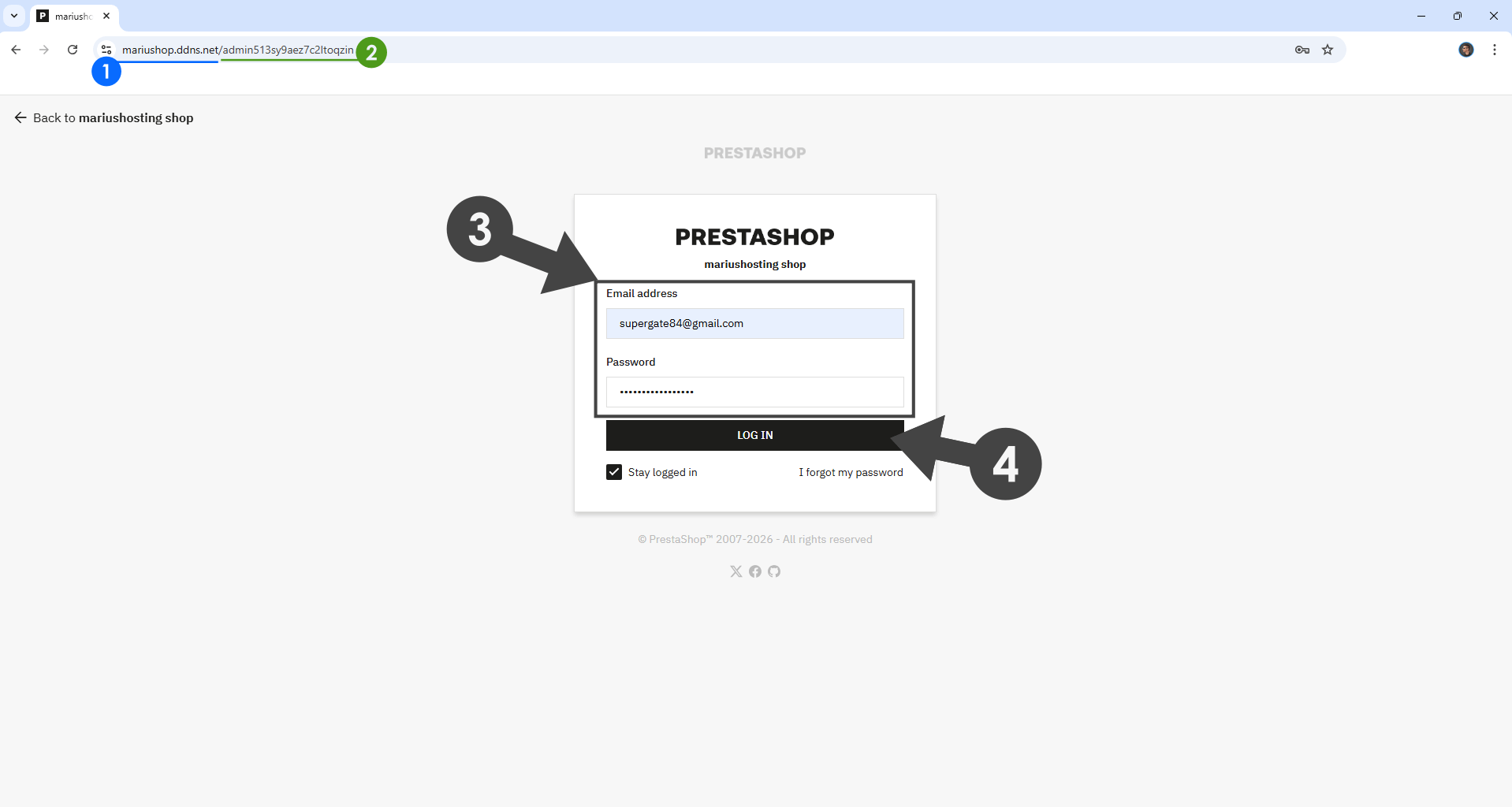 PrestaShop UGREEN NAS Set up 31