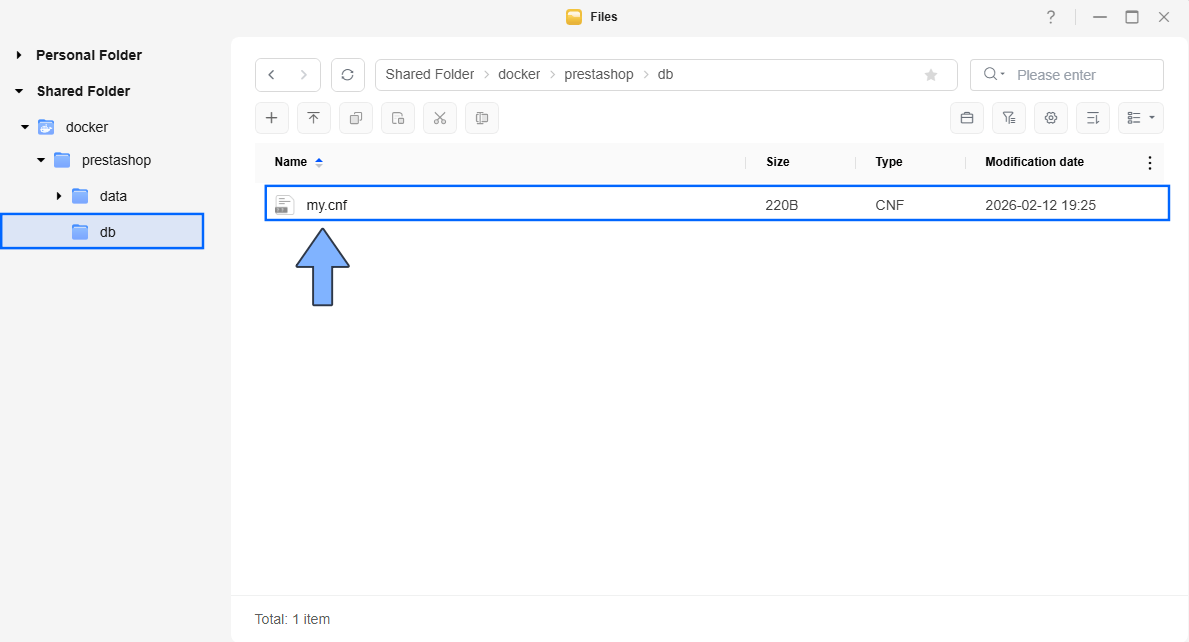 PrestaShop UGREEN NAS Set up 4