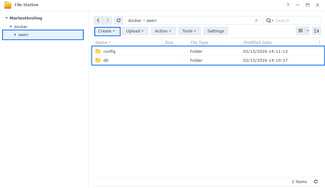 Seerr Synology NAS Set up 2