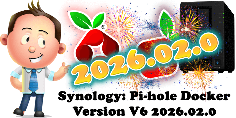 Synology Pi-hole Docker Version V6 2026.02.0