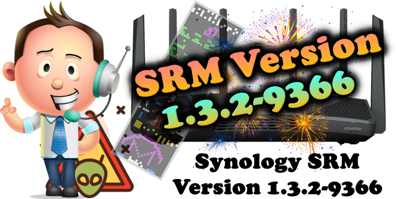 Synology SRM Version 1.3.2-9366