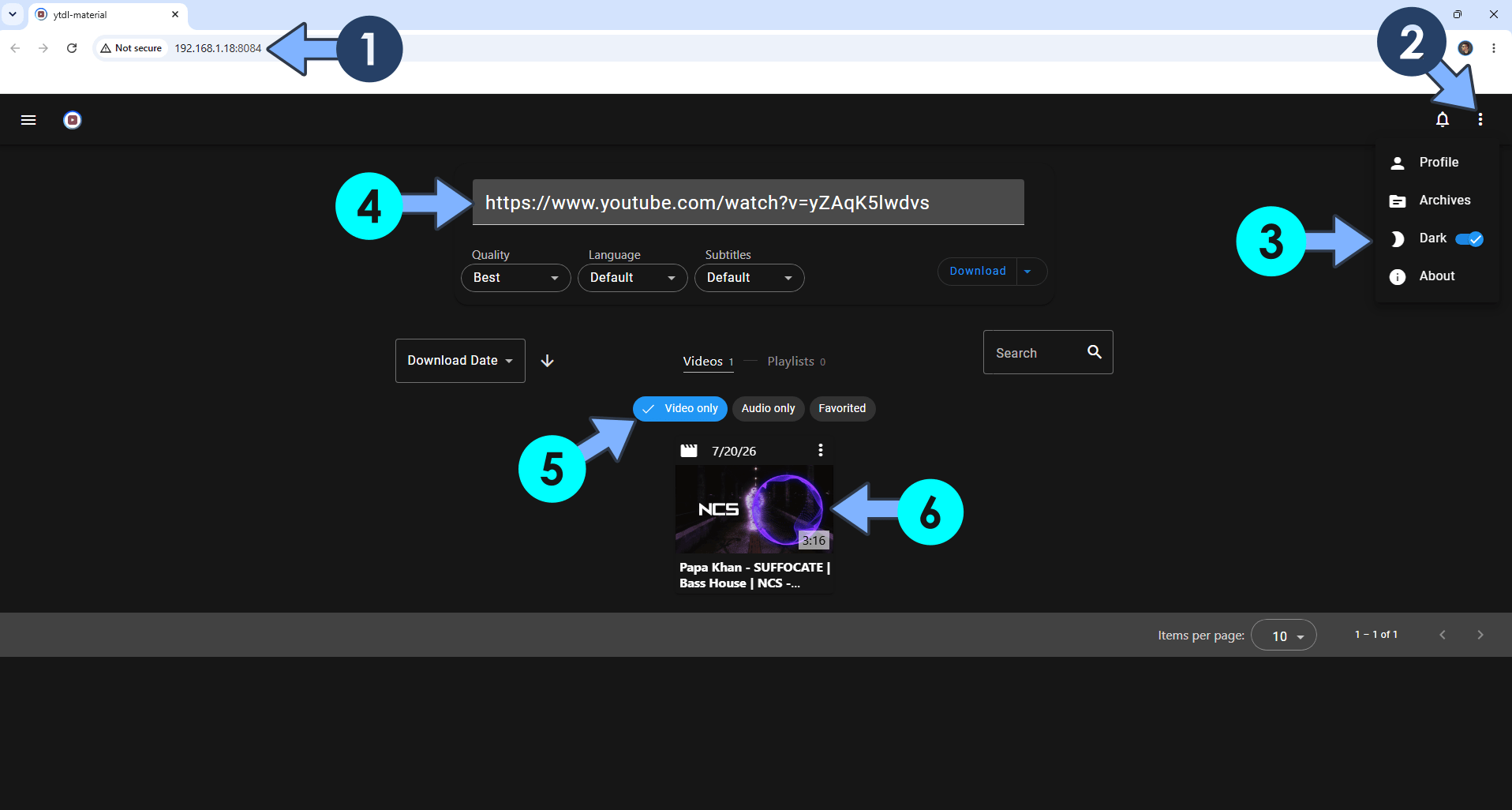YouTube Downloader Synology NAS Set up 7 new 2030