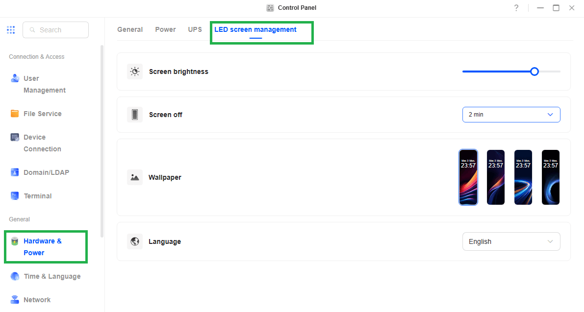 iDX6011 Pro LED screen management