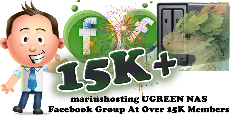mariushosting UGREEN NAS Facebook Group At Over 15K Members
