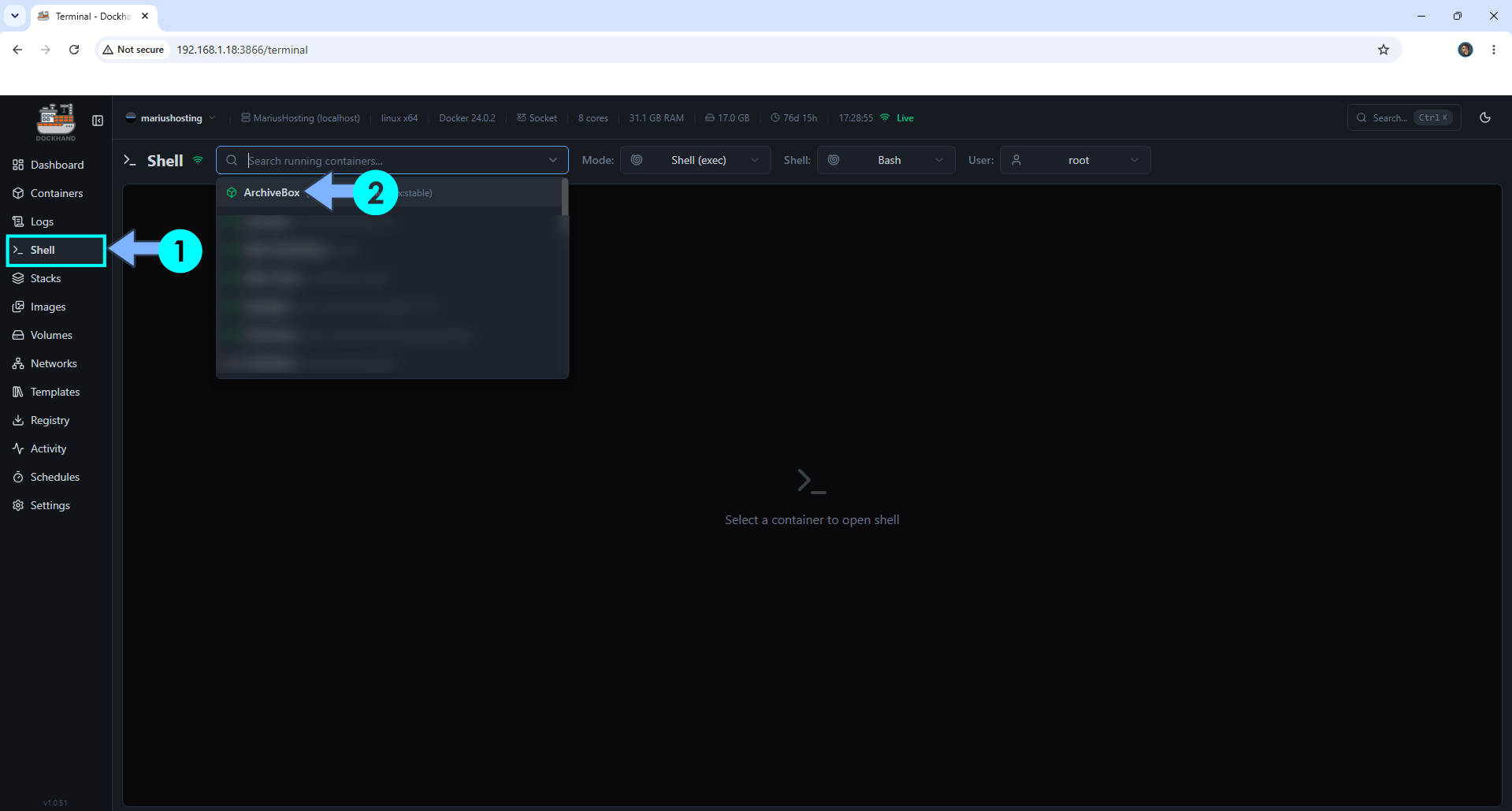 ArchiveBox Synology NAS Set up 2 new 2027