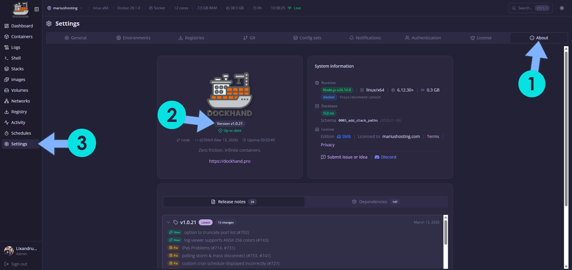 Dockhand 1.0.21