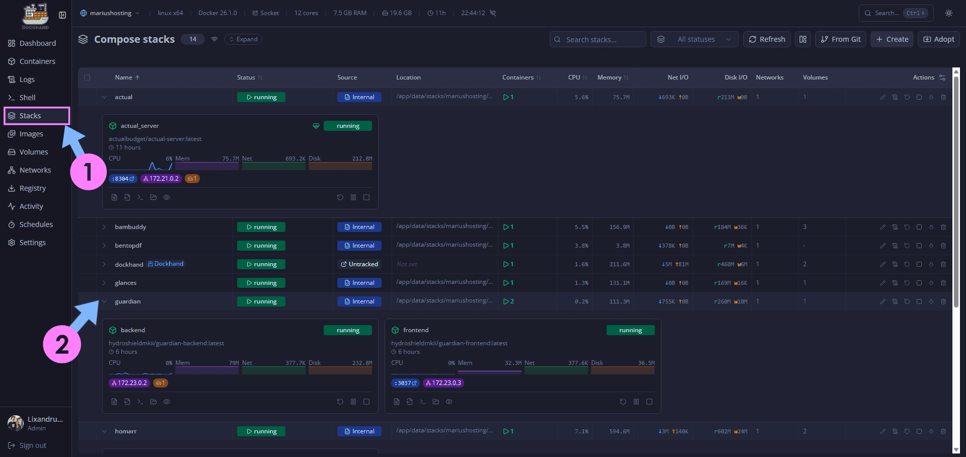 Dockhand Docker Tools 4