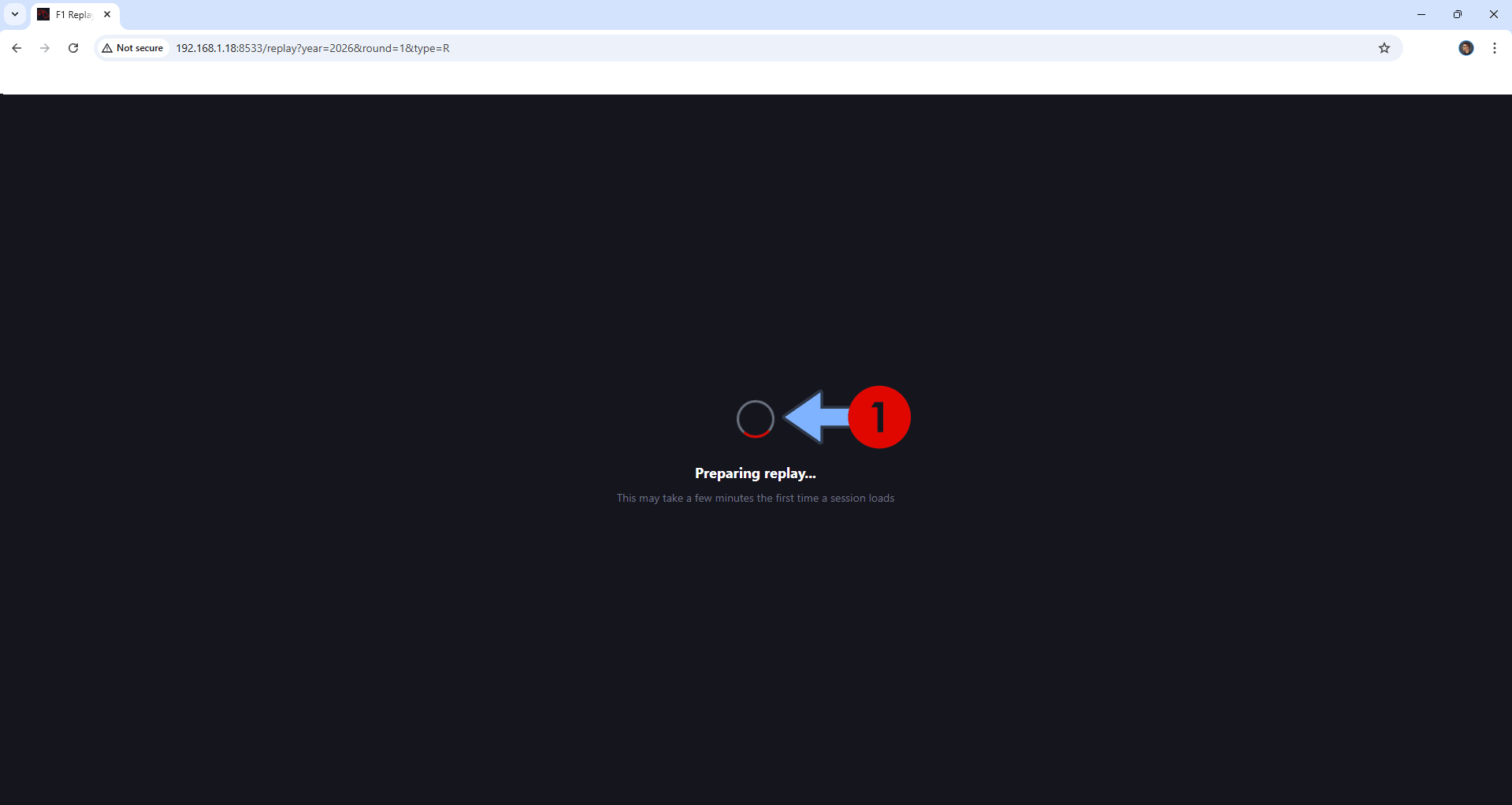 F1 Replay Timing Synology NAS Set up 8