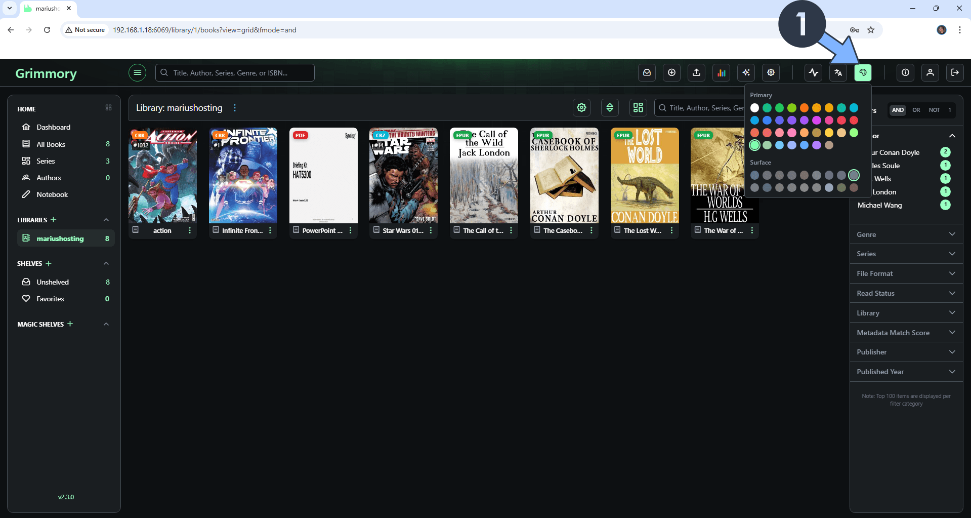 Grimmory Synology NAS Set up 11