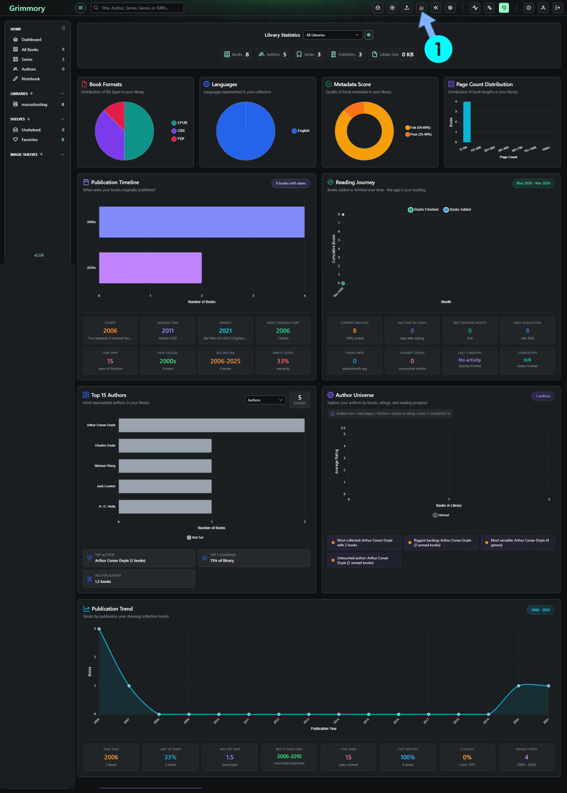 Grimmory Synology NAS Set up 12