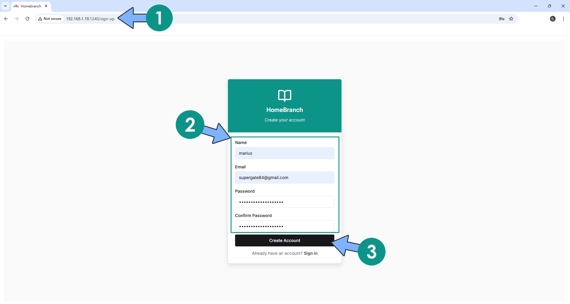 HomeBranch Synology NAS Set up 5