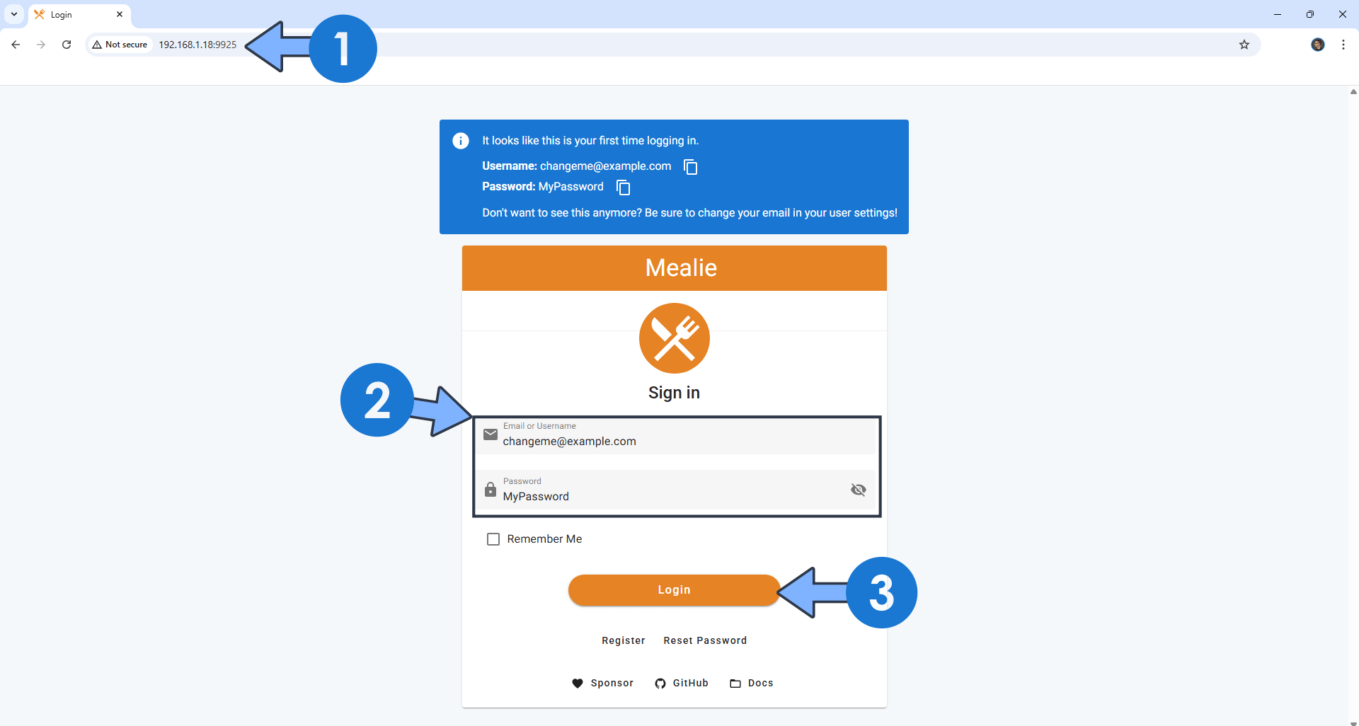 Mealie UGREEN NAS Set up 5
