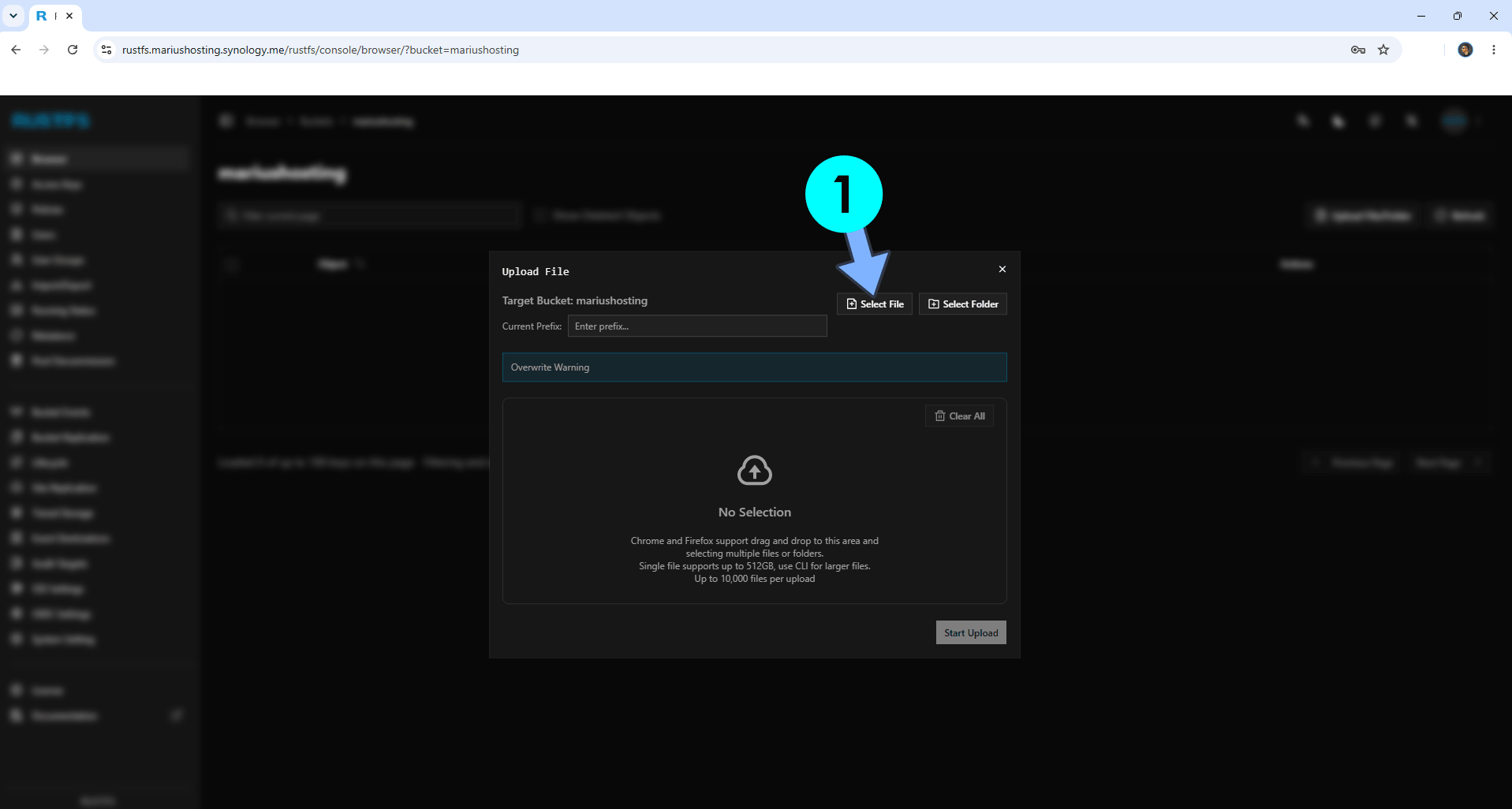 RustFS Synology NAS Set up 14 new 2027