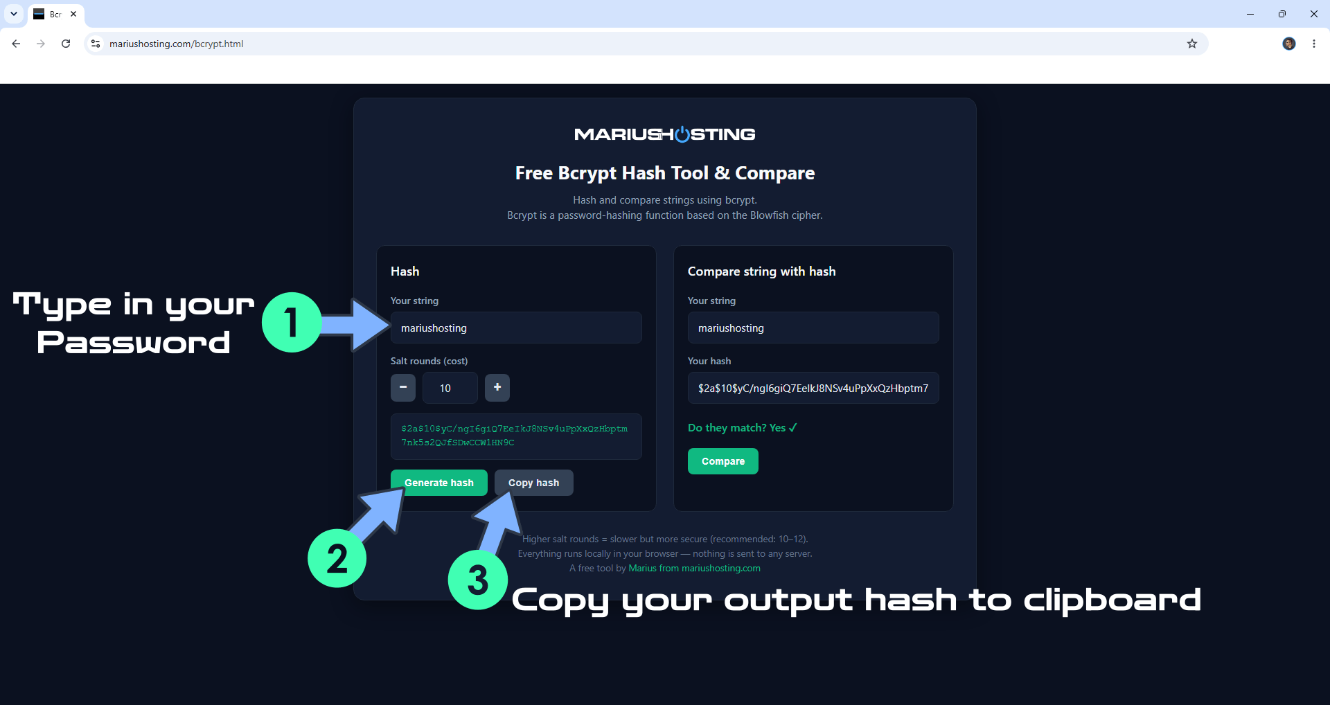 Synology NAS Dozzle Bcrypt