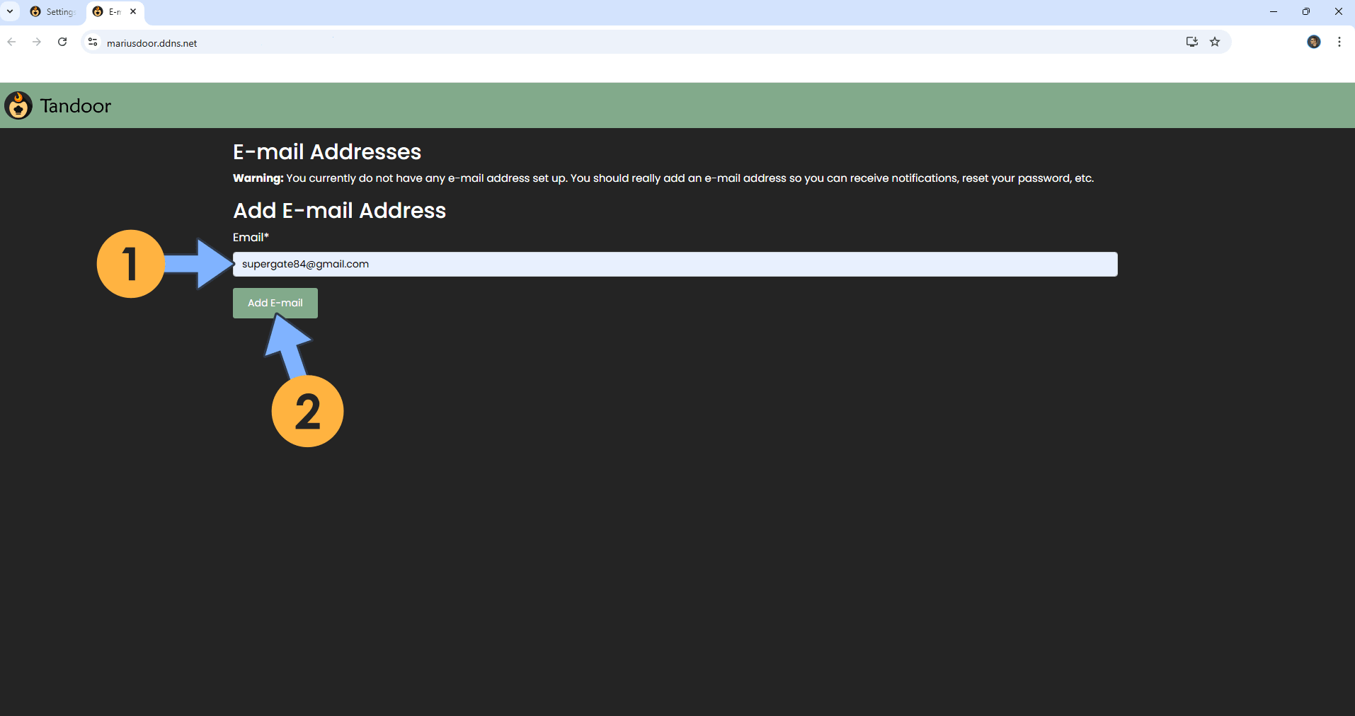 Tandoor UGREEN NAS Set up 20