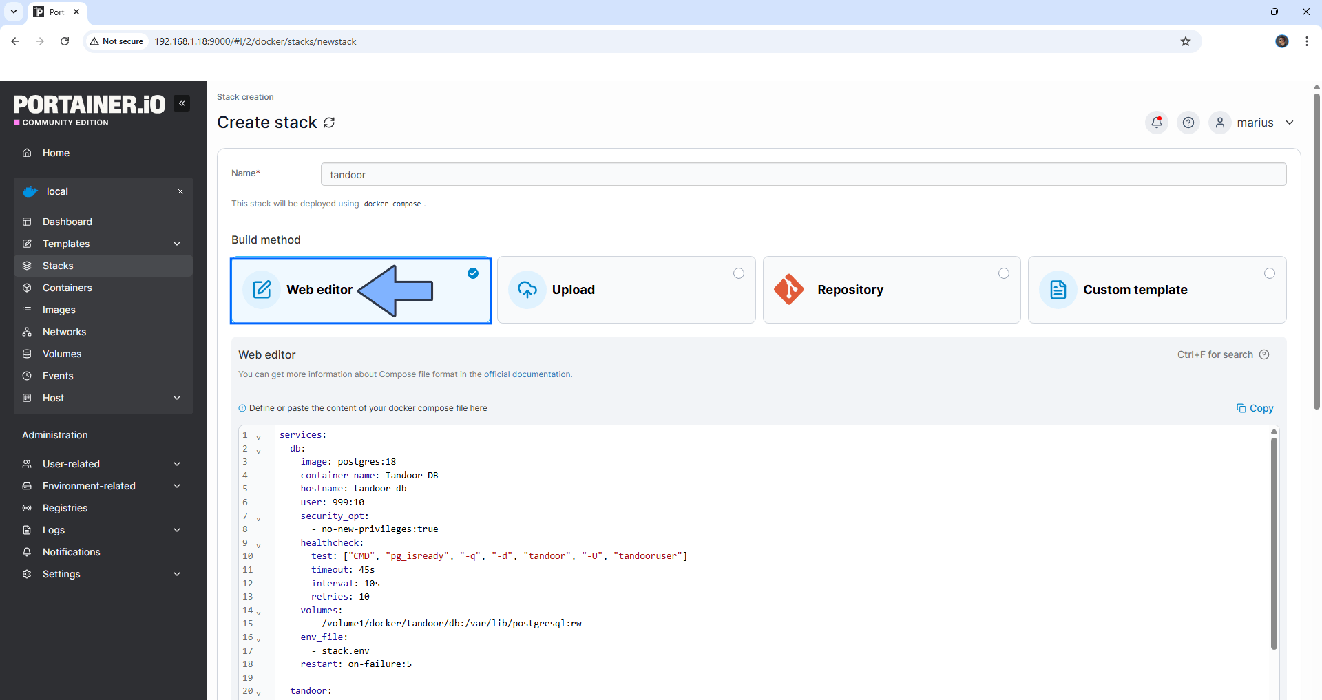 Tandoor UGREEN NAS Set up 6
