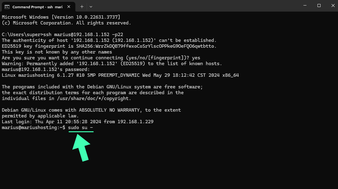 UGREEN NAS Reset Portainer Password 9