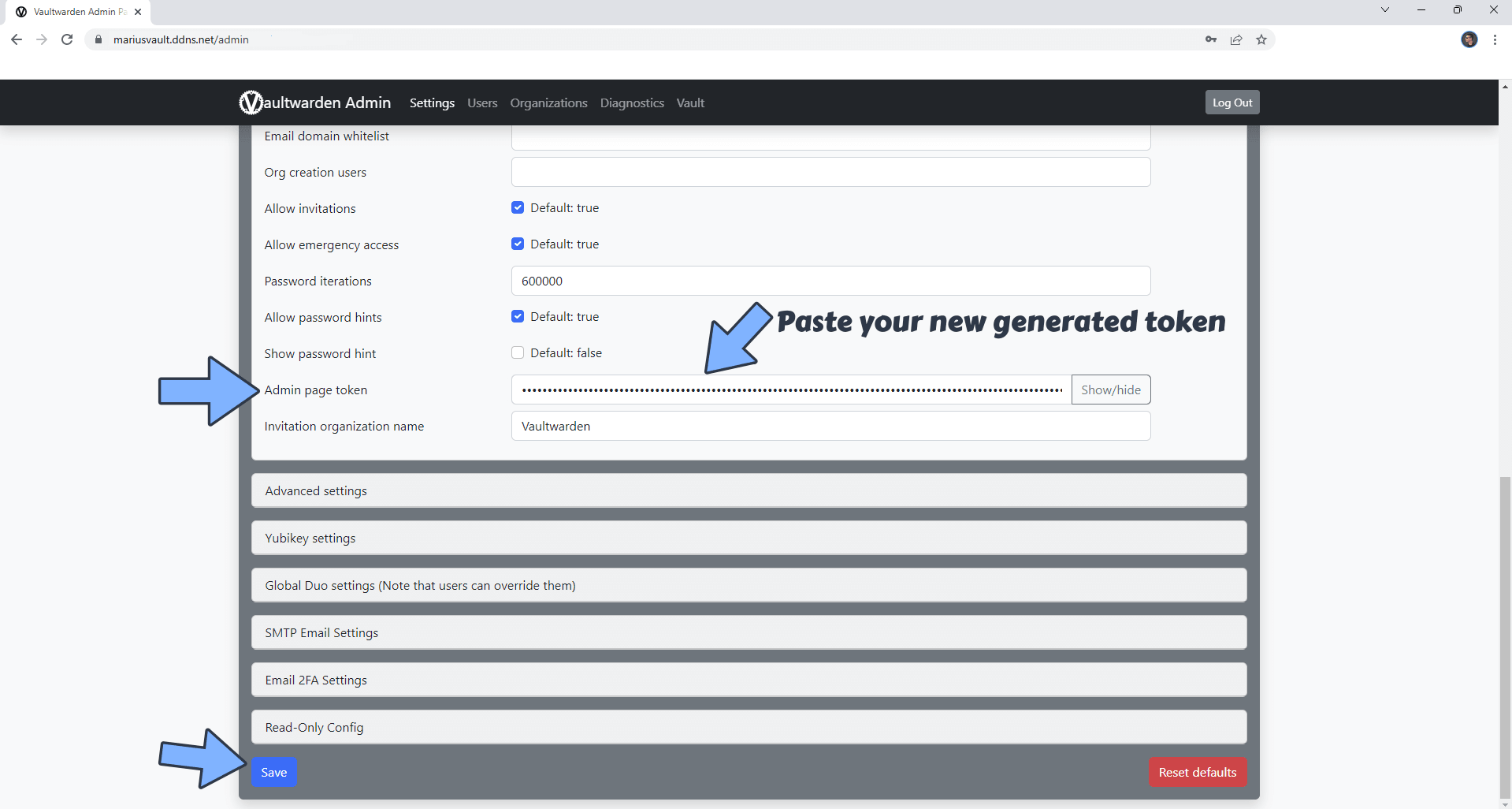 Vaultwarden UGREEN NAS Set up 33