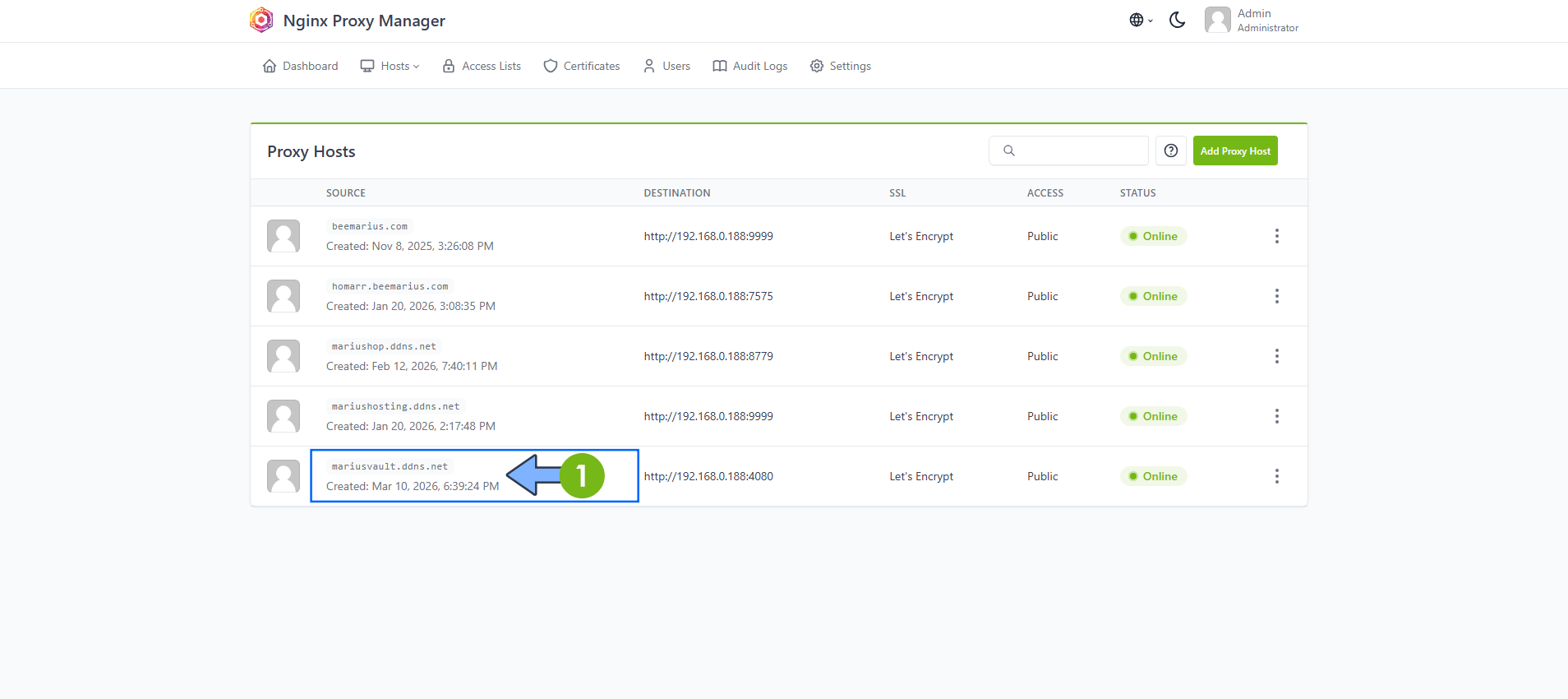 Vaultwarden UGREEN NAS Set up 8