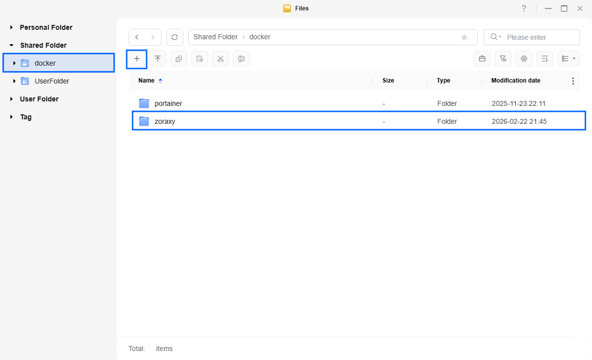 Zoraxy UGREEN NAS Set up 1