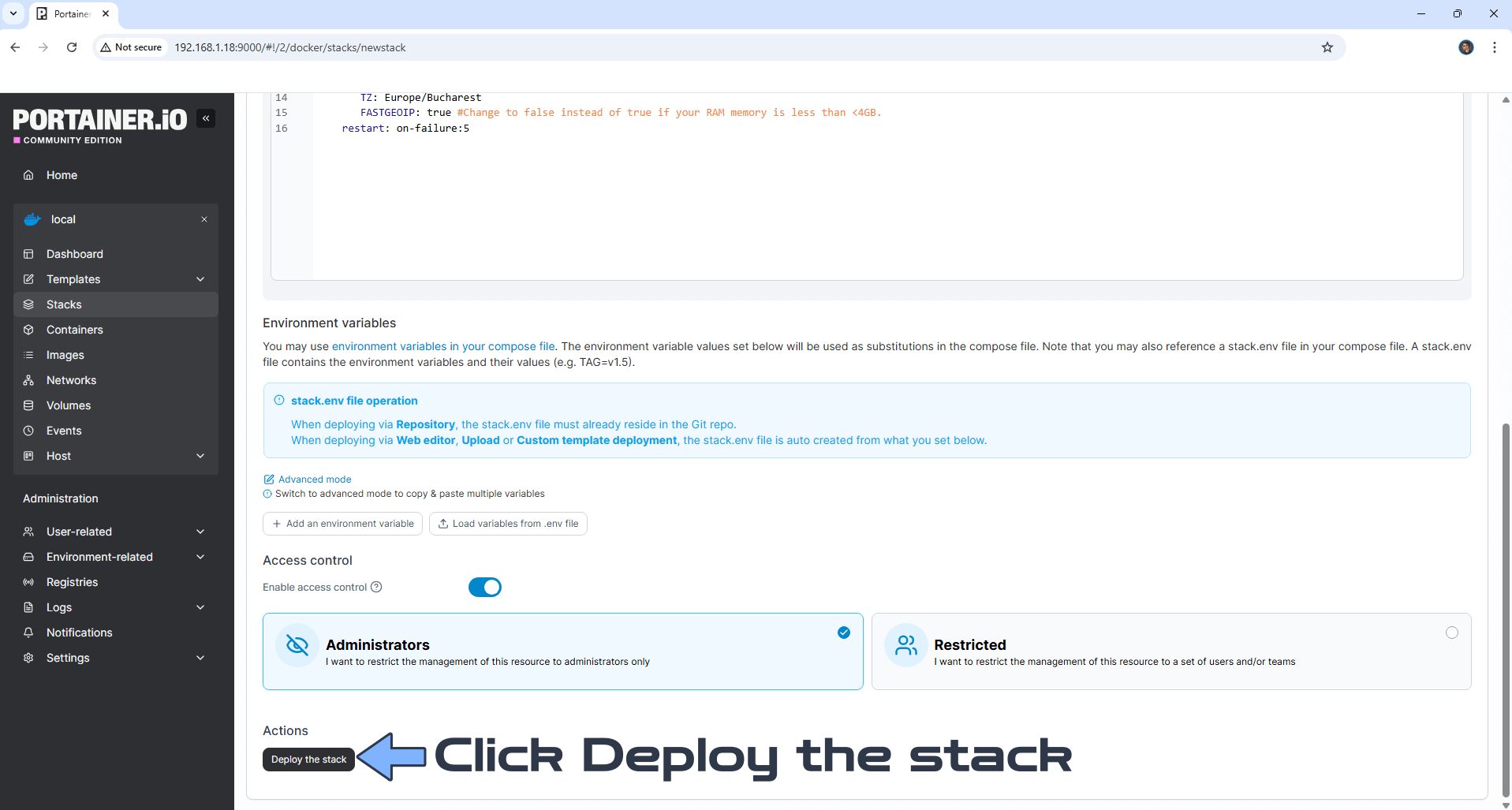 Zoraxy UGREEN NAS Set up 4