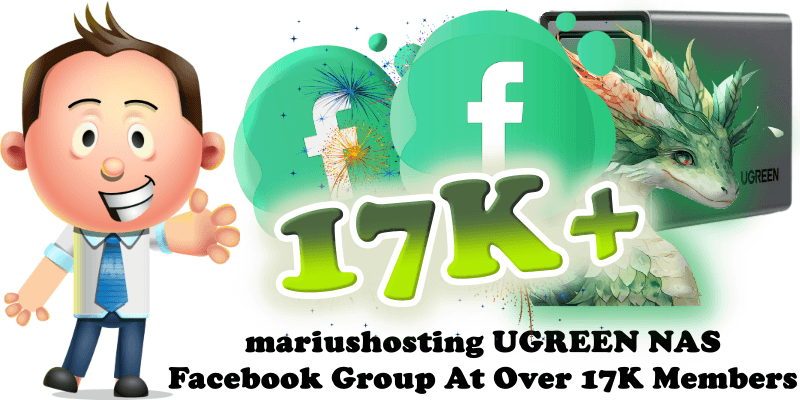 mariushosting UGREEN NAS Facebook Group At Over 17K Members