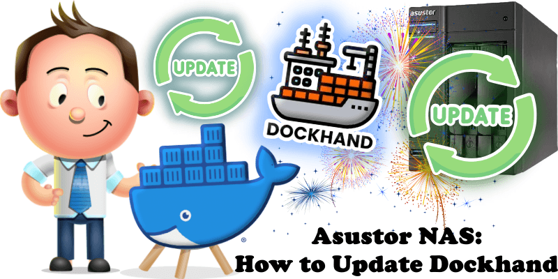 Asustor NAS How to Update Dockhand