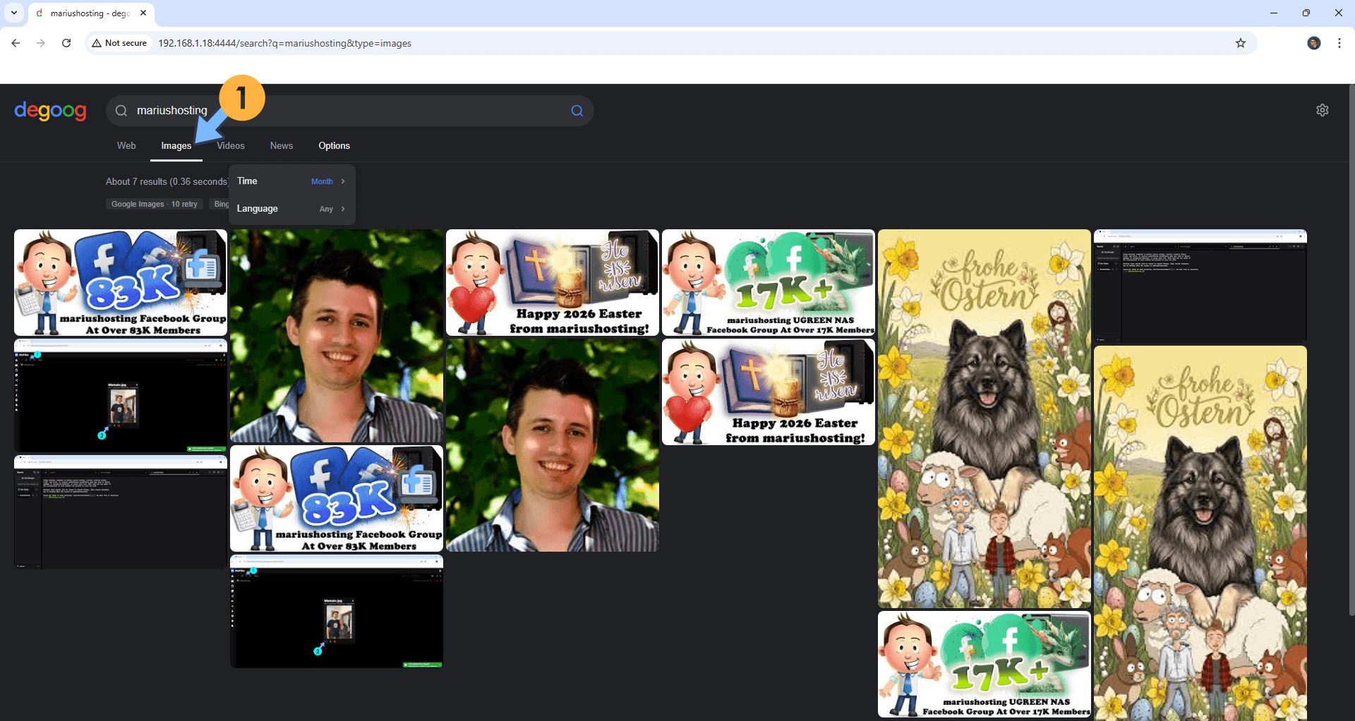 Degoog Synology NAS Set up 9