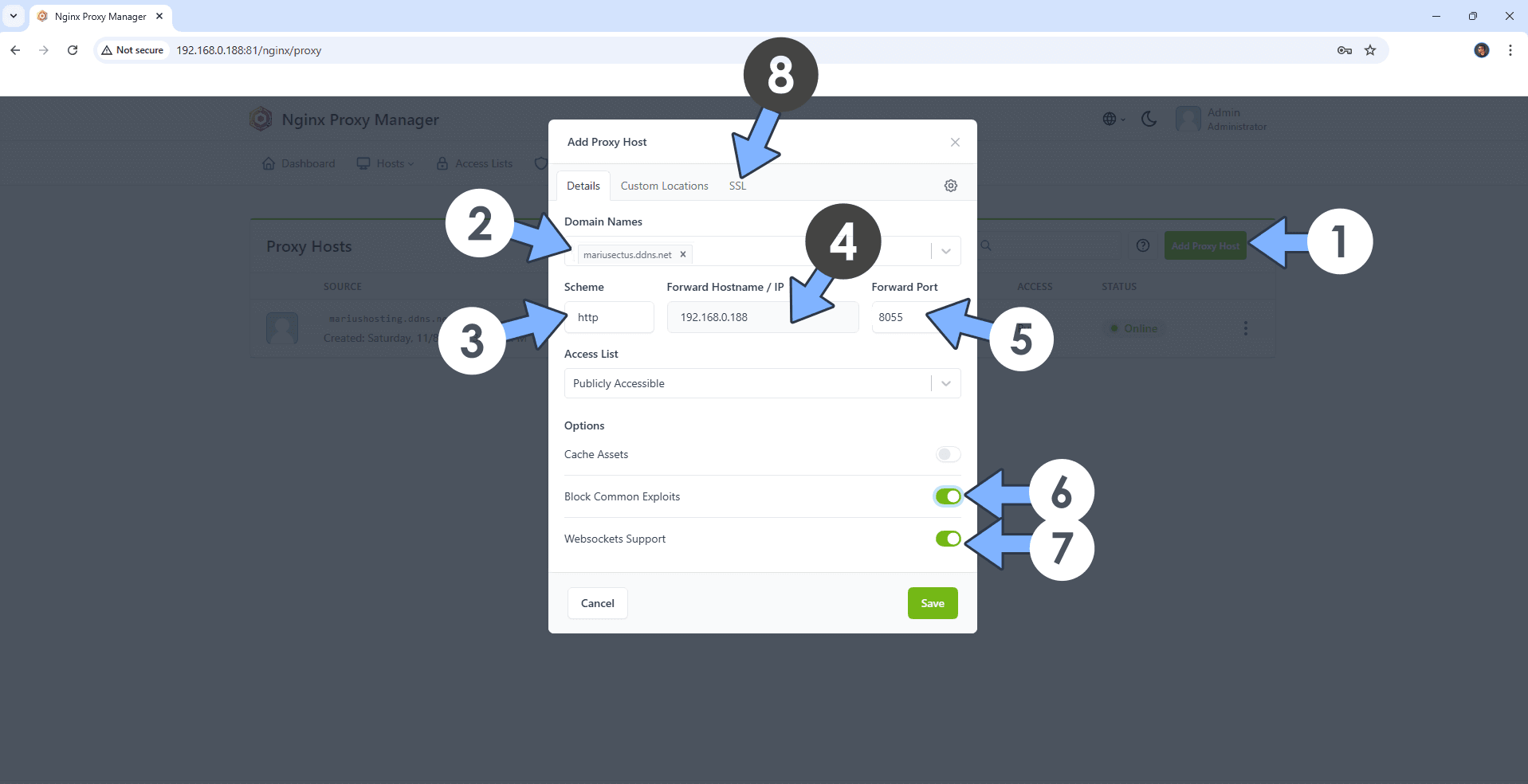 Directus UGREEN NAS Set up 6