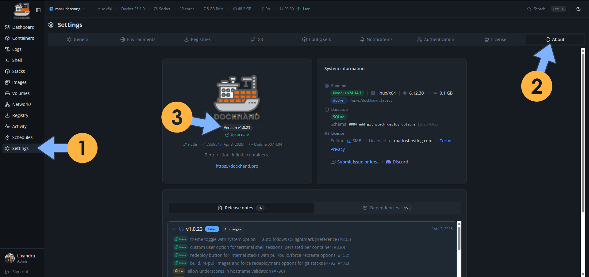 Dockhand 1.0.23