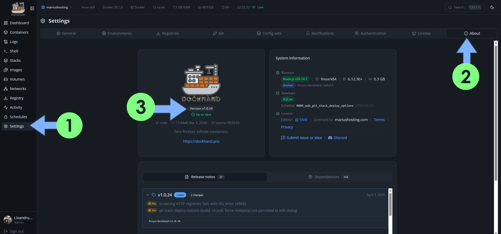 Dockhand 1.0.24