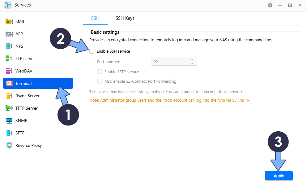 Dockhand Asustor NAS Set up 12