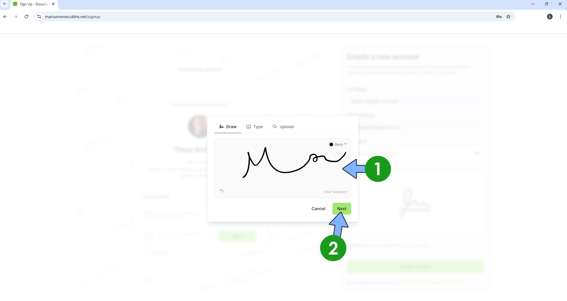Documenso UGREEN NAS Set up 12