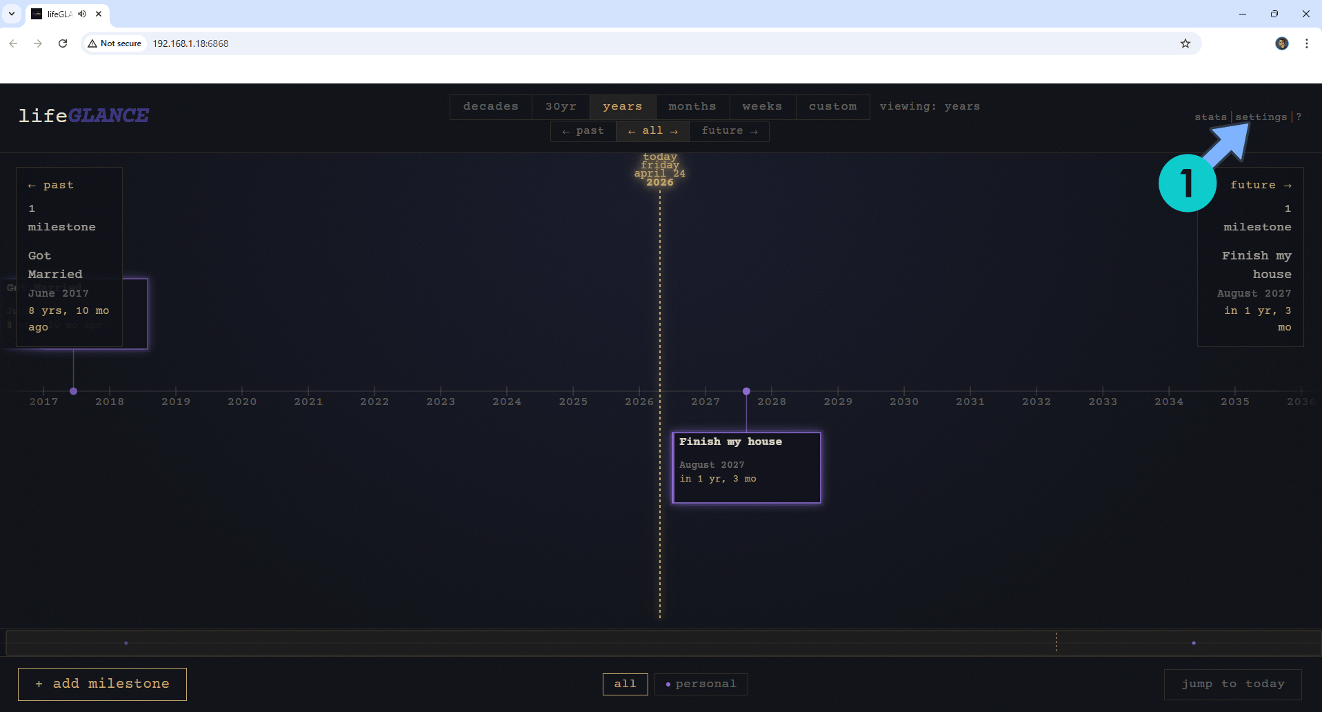 LifeGlance Synology NAS Set up 7
