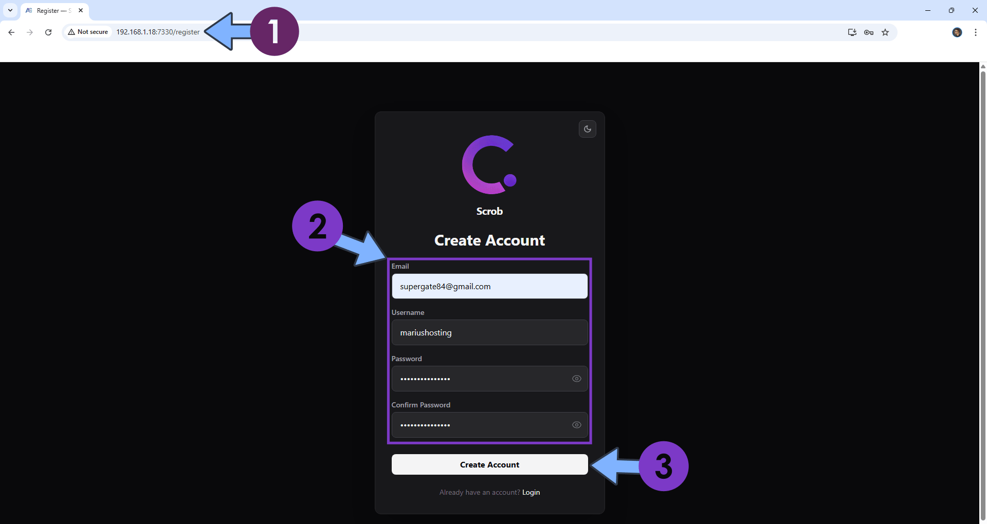 Scrob Synology NAS Set up 5