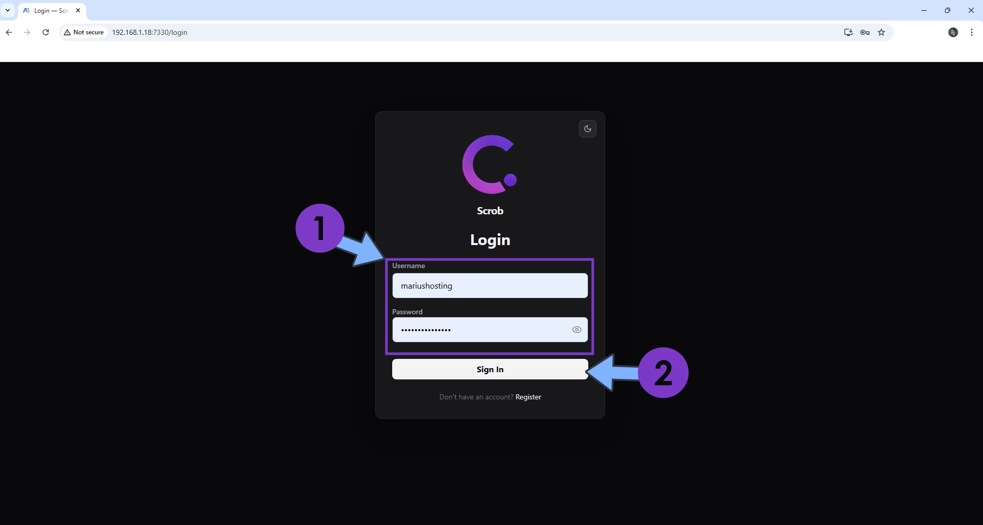 Scrob Synology NAS Set up 6