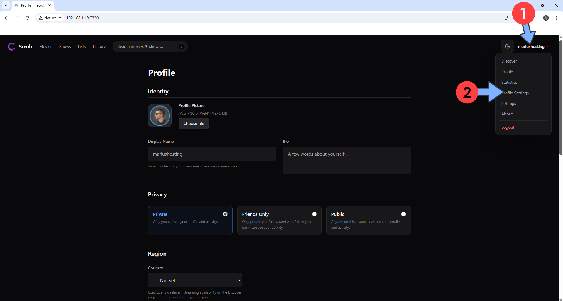 Scrob Synology NAS Set up 9