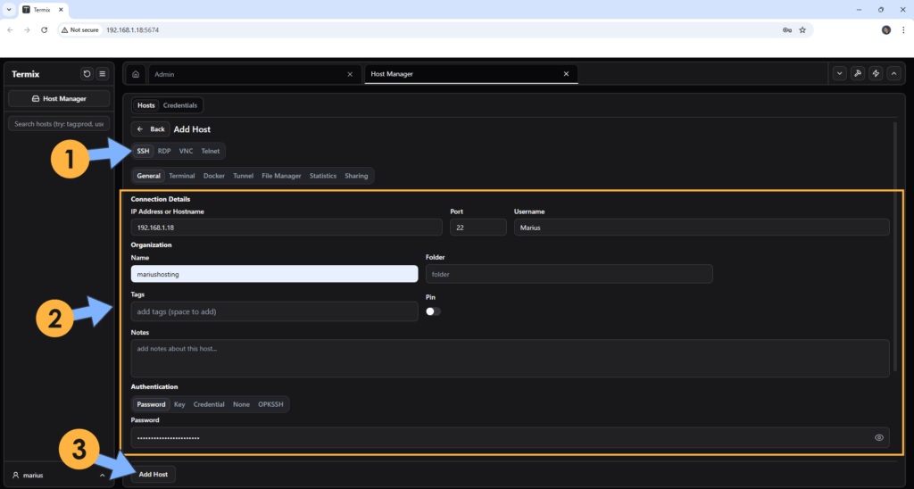 How to Install Termix on Your UGREEN NAS – Marius Hosting