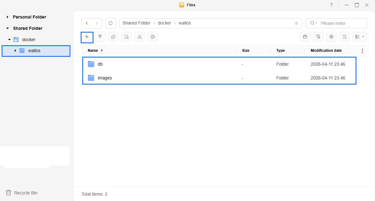 Wallos UGREEN NAS Set up 2