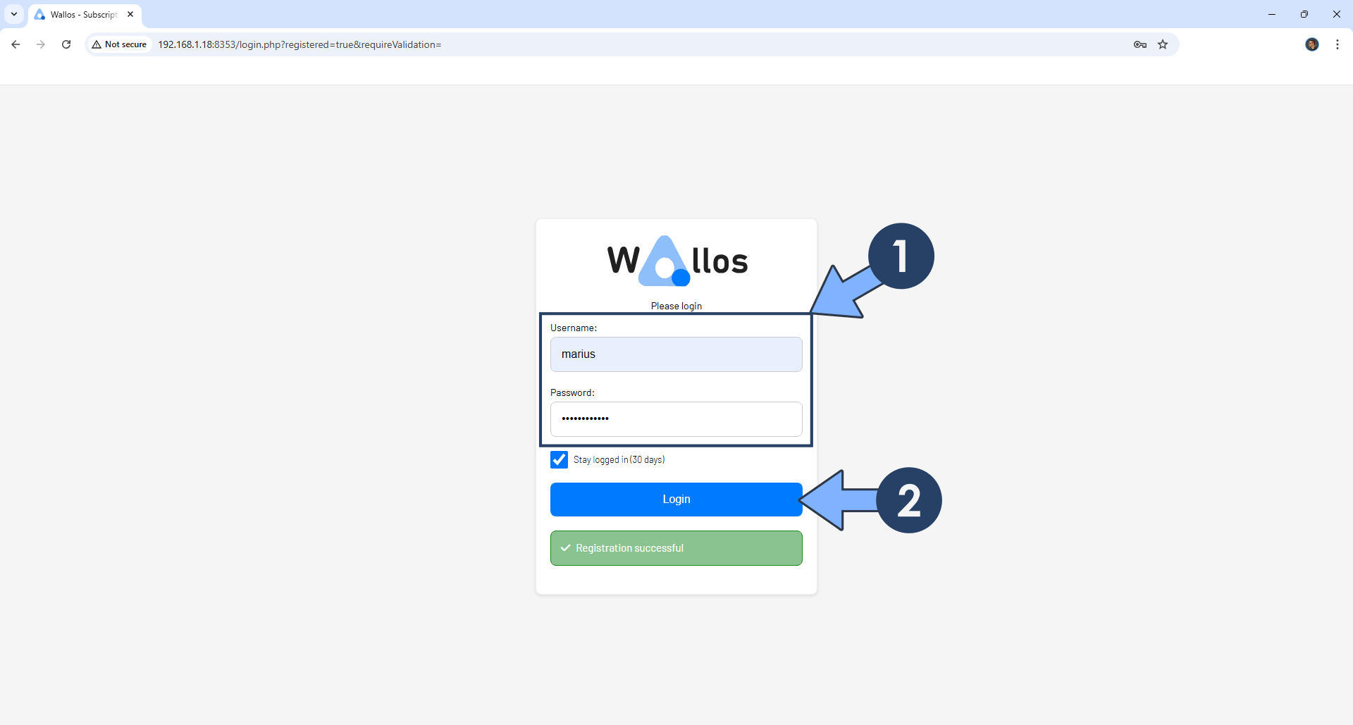 Wallos UGREEN NAS Set up 6