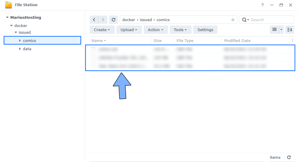 Issued Synology NAS Set up 3